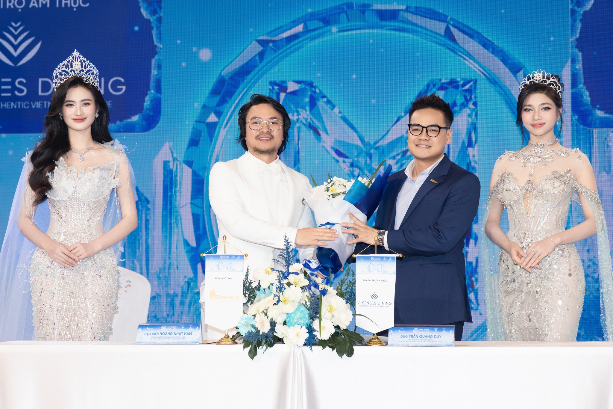 Menas Đồng Hành Cùng Miss World Vietnam 2025 | Nhà Tài Trợ Ẩm Thực Và Dịch Vụ