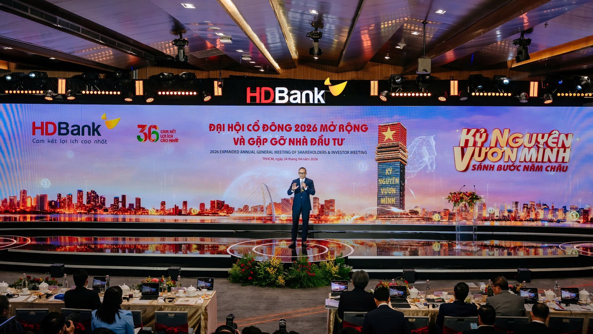 MENA Catering – Nâng Tầm Trải Nghiệm Tại Đại Hội Cổ Đông HDBank 2026